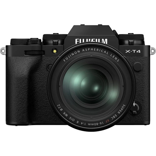 Fujifilm X-T4 Mirrorless Digital Camera with XF 16-80mm Lens (Black)